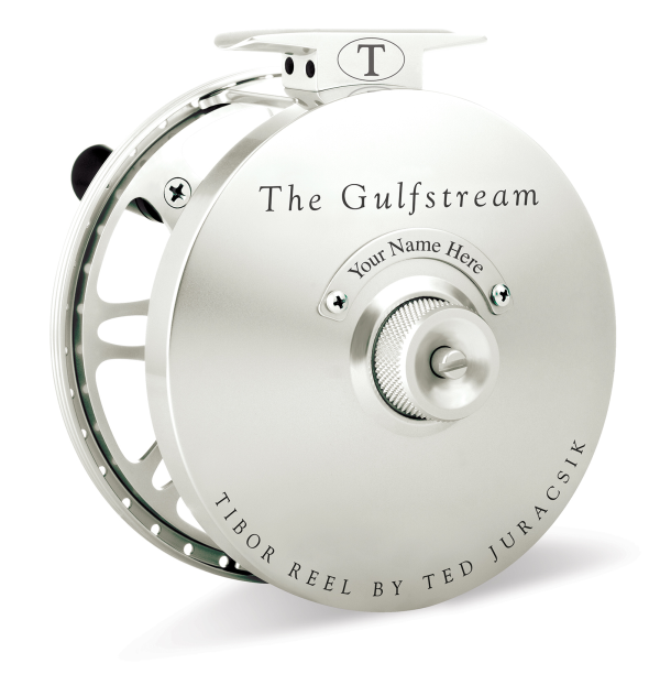 Tibor Gulfstream Frost Silver Fly Fishing Reel